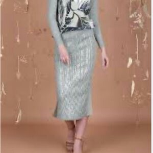✨ Bl-NK Adnya Knitted Skirt | Seafoam | Size M | NWT